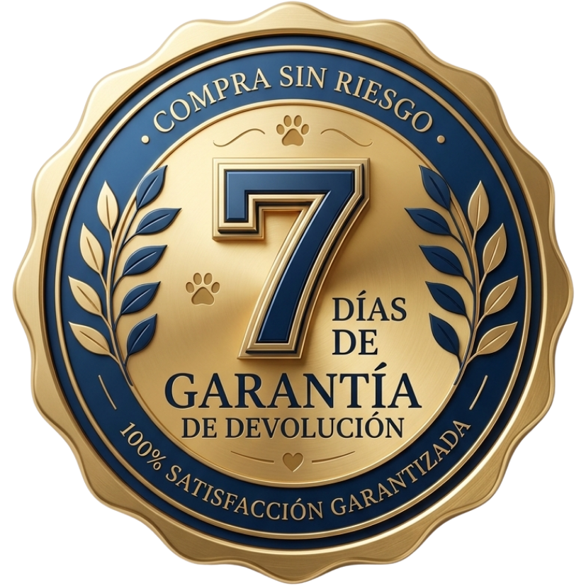 Garantía de 7 días de devolución - 100% satisfacción garantizada